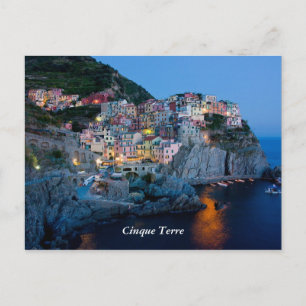 Cinque Terre Postcard Postkarte
