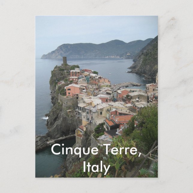 Cinque Terre Postkarte (Vorderseite)