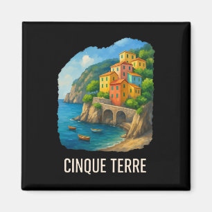 Cinque Terre Reise Italien Entkommen Monterosso Kü Magnet