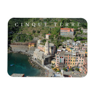 Cinque Terre Vernazza View Kühlschrankmagnet Magnet