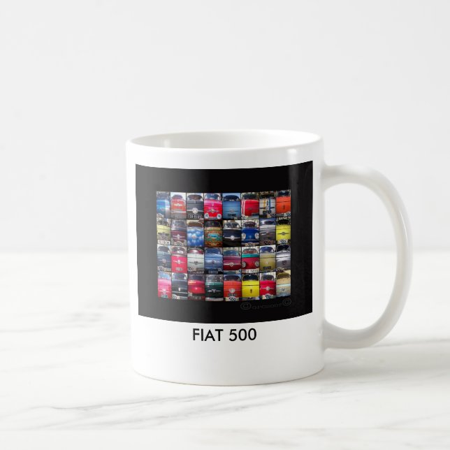 cinquini2SCREEN, FIAT 500 Kaffeetasse (Rechts)