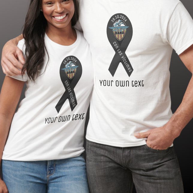 Cinta de luto valencia dana band T-Shirt (Von Creator hochgeladen)