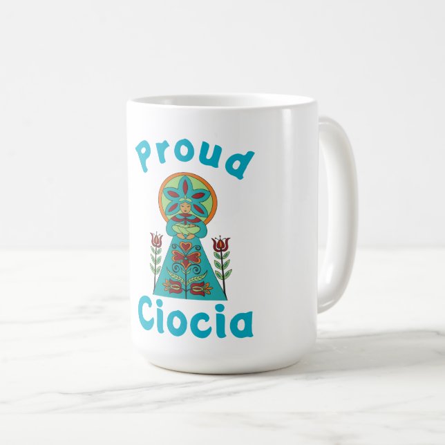 Ciocia-Tasse Kaffeetasse (VorderseiteRechts)
