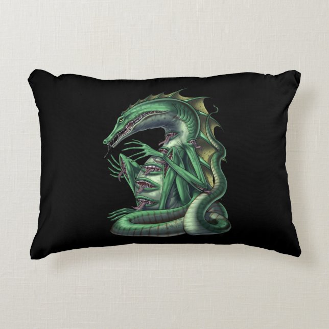CipactliAztec Mythology Creature Cipactli Dekokissen (Vorderseite)