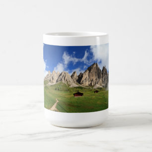 Cir-Dolomit - Gardena Durchlauf Kaffeetasse
