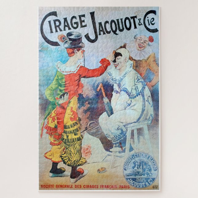 Cirage Jacquot & Cie Belle Époque Plakat Puzzle (Vertikal)
