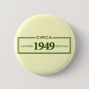 circa 1949 button