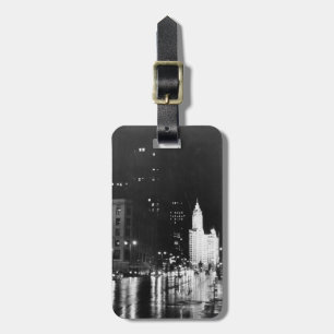 circa 1954:  Eine Ansicht unten Michigan-Allee Gepäckanhänger