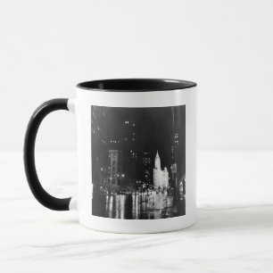 circa 1954:  Eine Ansicht unten Michigan-Allee Tasse