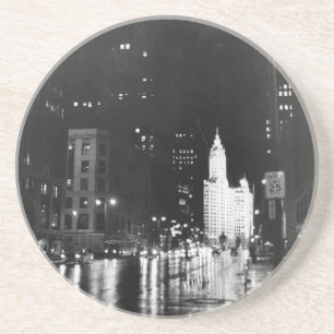 circa 1954: Eine Ansicht unten Michigan-Allee Untersetzer