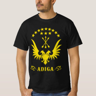 Circassian,adiga Fahne,Adygea,Cirkassische Flagge. T-Shirt