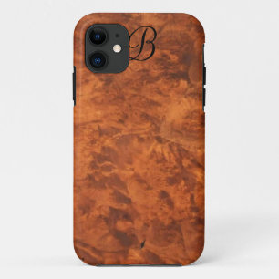 Circassian Walnut Burl iPhone 5 Fall *monogramm* Case-Mate iPhone Hülle