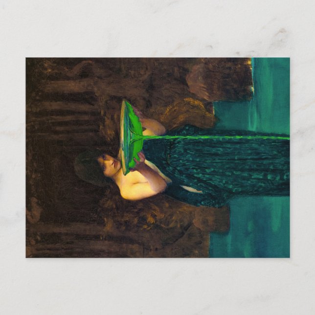 Circe Invidiosa, 1892 von John William Waterhouse Postkarte (Vorderseite)