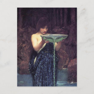 Circe Invidiosa - Circe mit einem Ponseive Bowl Postkarte