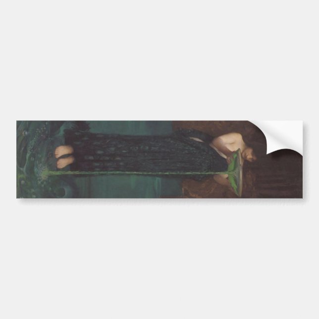 Circe Invidiosa durch John William Waterhouse Autoaufkleber (Vorne)