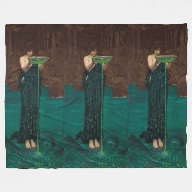 Circe Invidiosa durch John William Waterhouse Fleecedecke (Vorderseite (Horizontal))