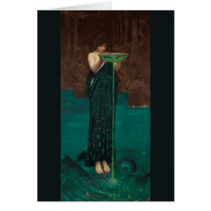 Circe Invidiosa durch Waterhouse-schöne Kunst