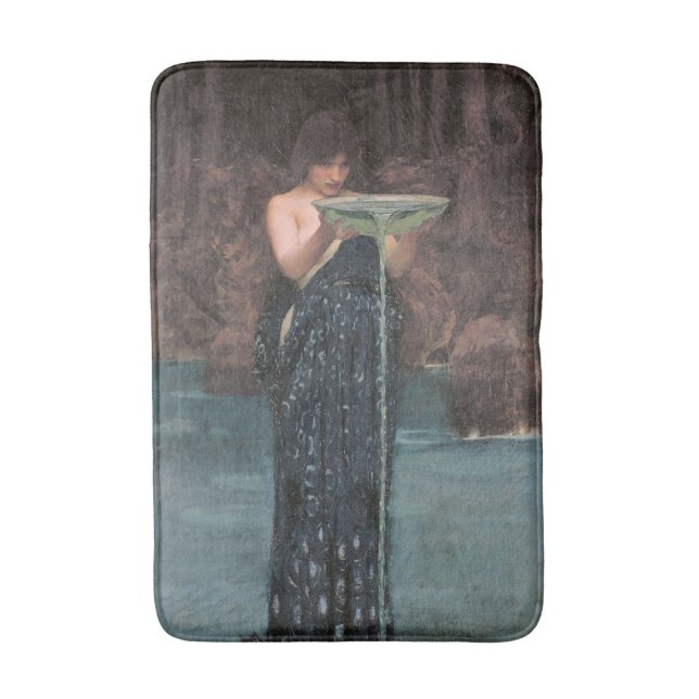 Circe Invidiosa (klassische griechische Mythologie Badematte (Vorderseite Vertikal)