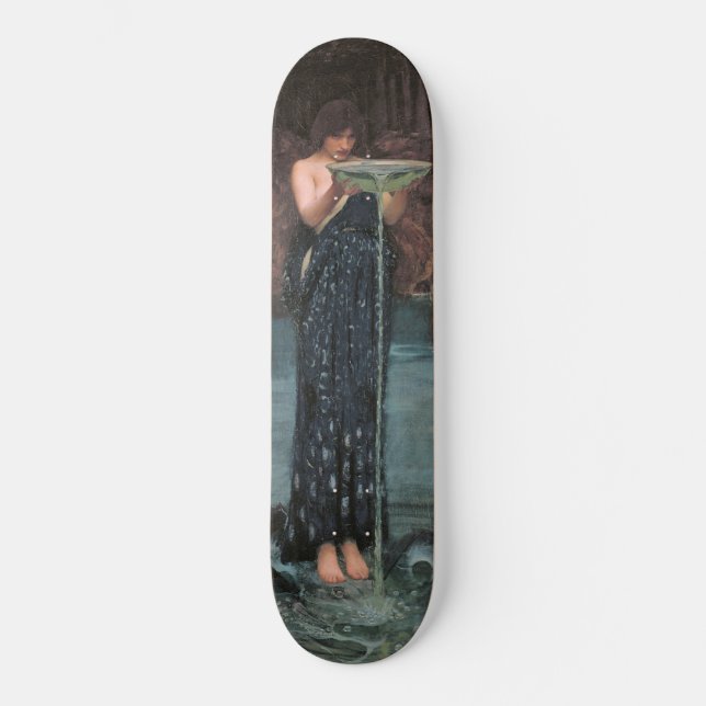 Circe Invidiosa (klassische griechische Mythologie Skateboard (Vorderseite)