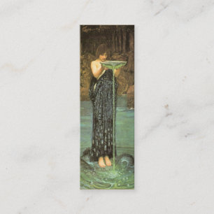 Circe Invidiosa Lesezeichen von John W. Waterhouse Mini Visitenkarte
