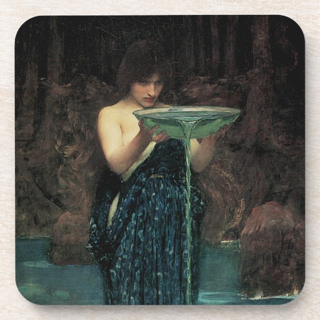 Circe Invidiosa von John William Waterhouse Getränkeuntersetzer (Vorderseite)