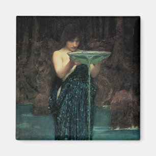 Circe Invidiosa von John William Waterhouse Magnet