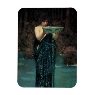 Circe Invidiosa von John William Waterhouse Magnet