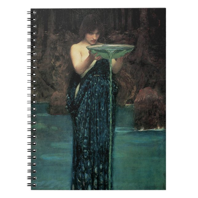 Circe Invidiosa von John William Waterhouse Notizblock (Vorderseite)