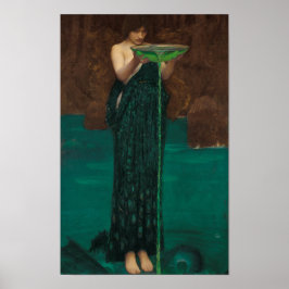 Circe Invidiosa von John William Waterhouse Poster