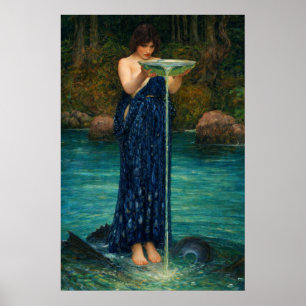 Circe Invidiosa von John William Waterhouse Poster