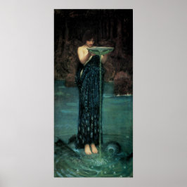 Circe Invidiosa von John William Waterhouse Poster