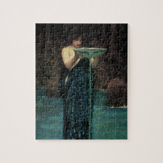 Circe Invidiosa von John William Waterhouse Puzzle (Vertikal)