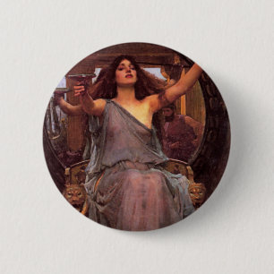 "Circe Odysseus bietet den Cup an" Button