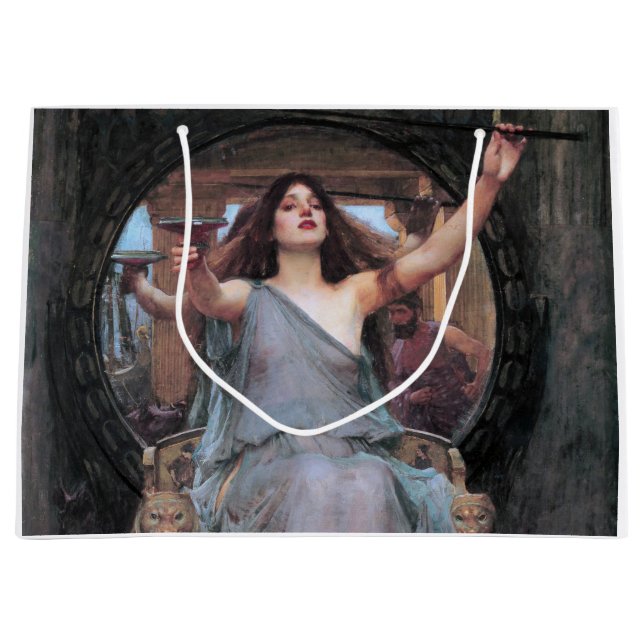 Circe Odysseus, Wasserhaus Große Geschenktüte (Vorderseite)