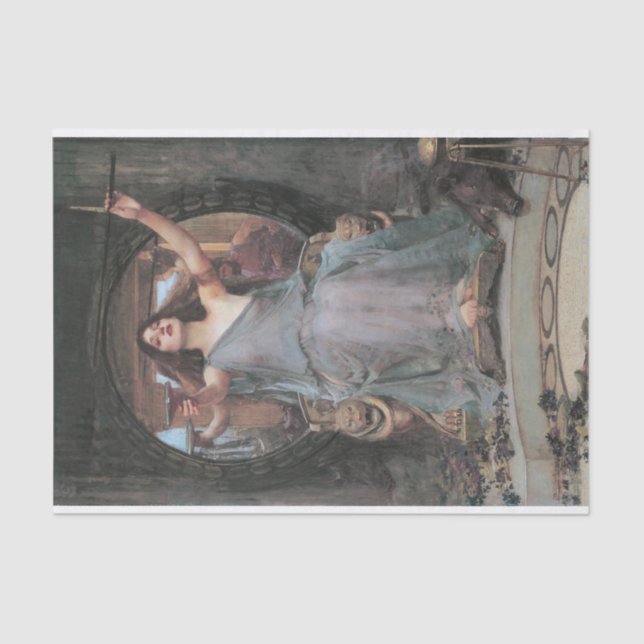 Circe Offering Cup für Ulysses Wasserhouse Seidenpapier (Vorderseite)