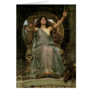 Circe Offering the Cup für Ulysses durch JW Waterh