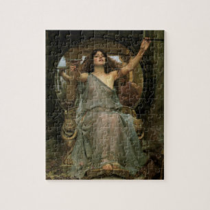 Circe Offering the Cup für Ulysses durch JW Waterh Puzzle