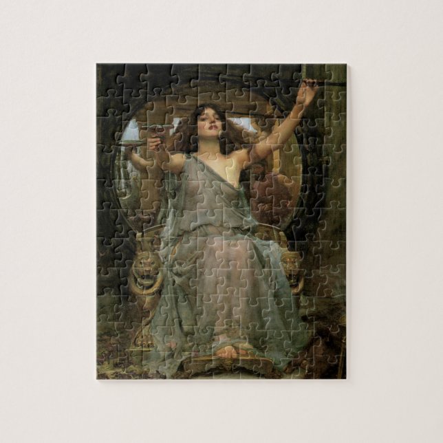 Circe Offering the Cup für Ulysses durch JW Waterh Puzzle (Vertikal)