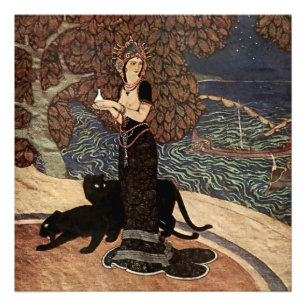 "Circe the Enchantress" von Edmund Dulac Fotodruck