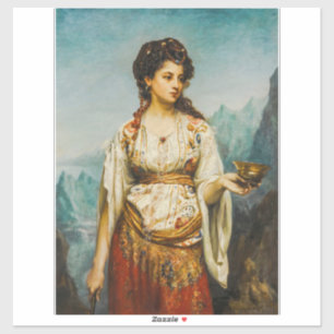 Circe von Jean Jules Bardin (1875) Aufkleber