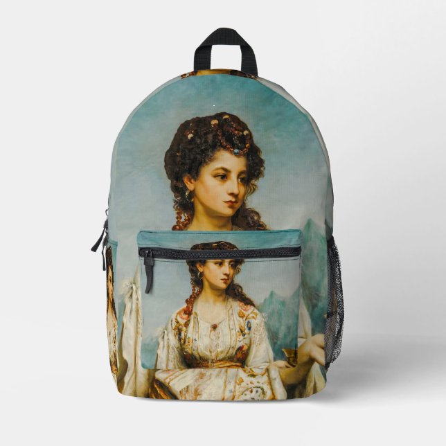 Circe von Jean Jules Bardin (1875) Bedruckter Rucksack (Vorderseite)