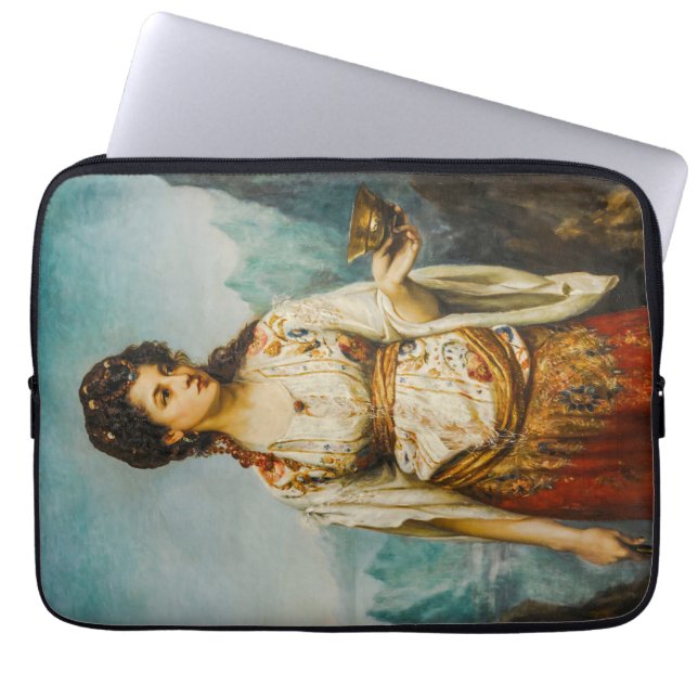 Circe von Jean Jules Bardin (1875) Laptopschutzhülle (Vorderseite)