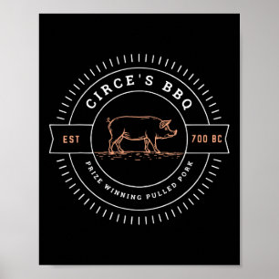 Circe's Bbq Lustige Griechische Mythologie 1  Poster