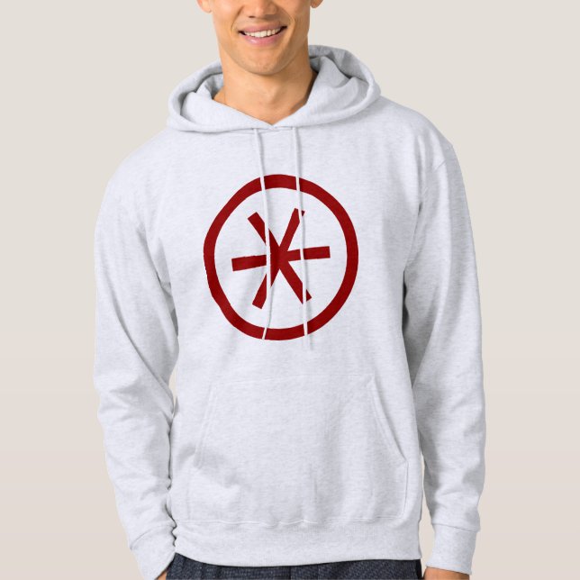 Circlated Asterisk Hoodie (Vorderseite)