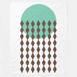 Circle Art Fleecedecke