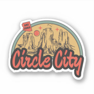 Circle City, Arizona  Aufkleber