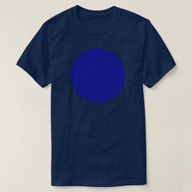 Circle Crayola Blue Ribbon T-Shirt (Design vorne)