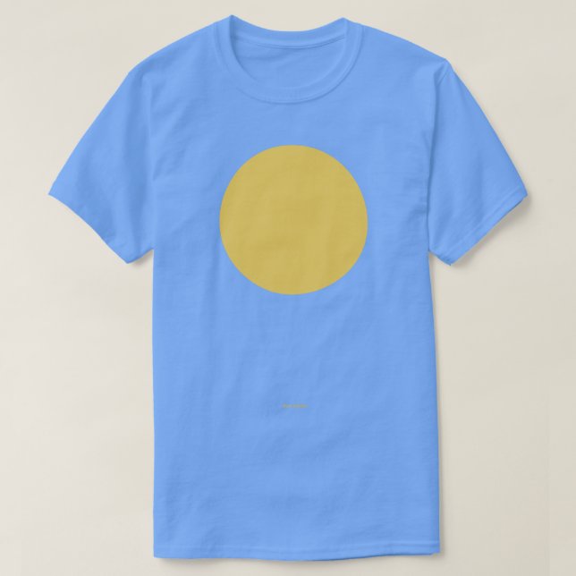 Circle Crayola Raw Sienna T-Shirt (Design vorne)