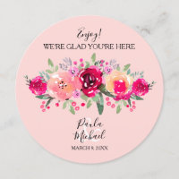 CIRCLE DANK IHNEN KARTE Hochzeit oder Probe Abende