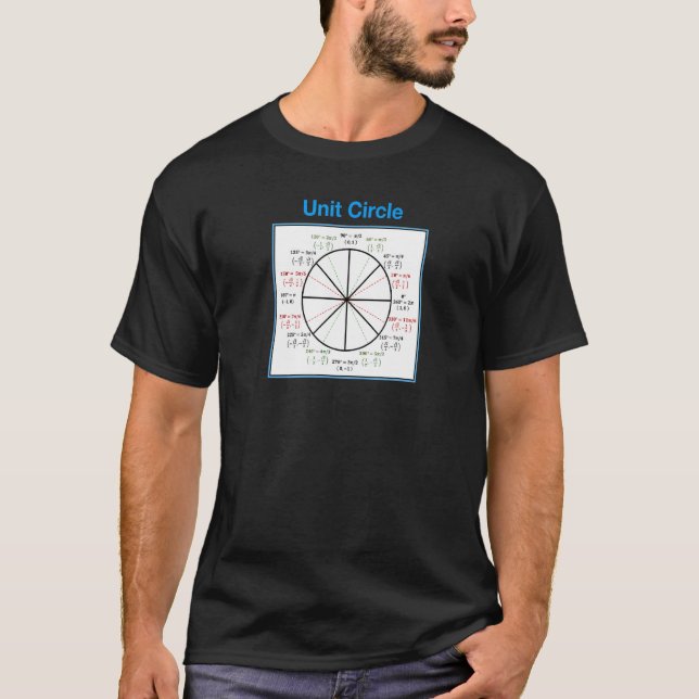 Circle der Pädagogischen Mathematik (V2) T-Shirt (Vorderseite)
